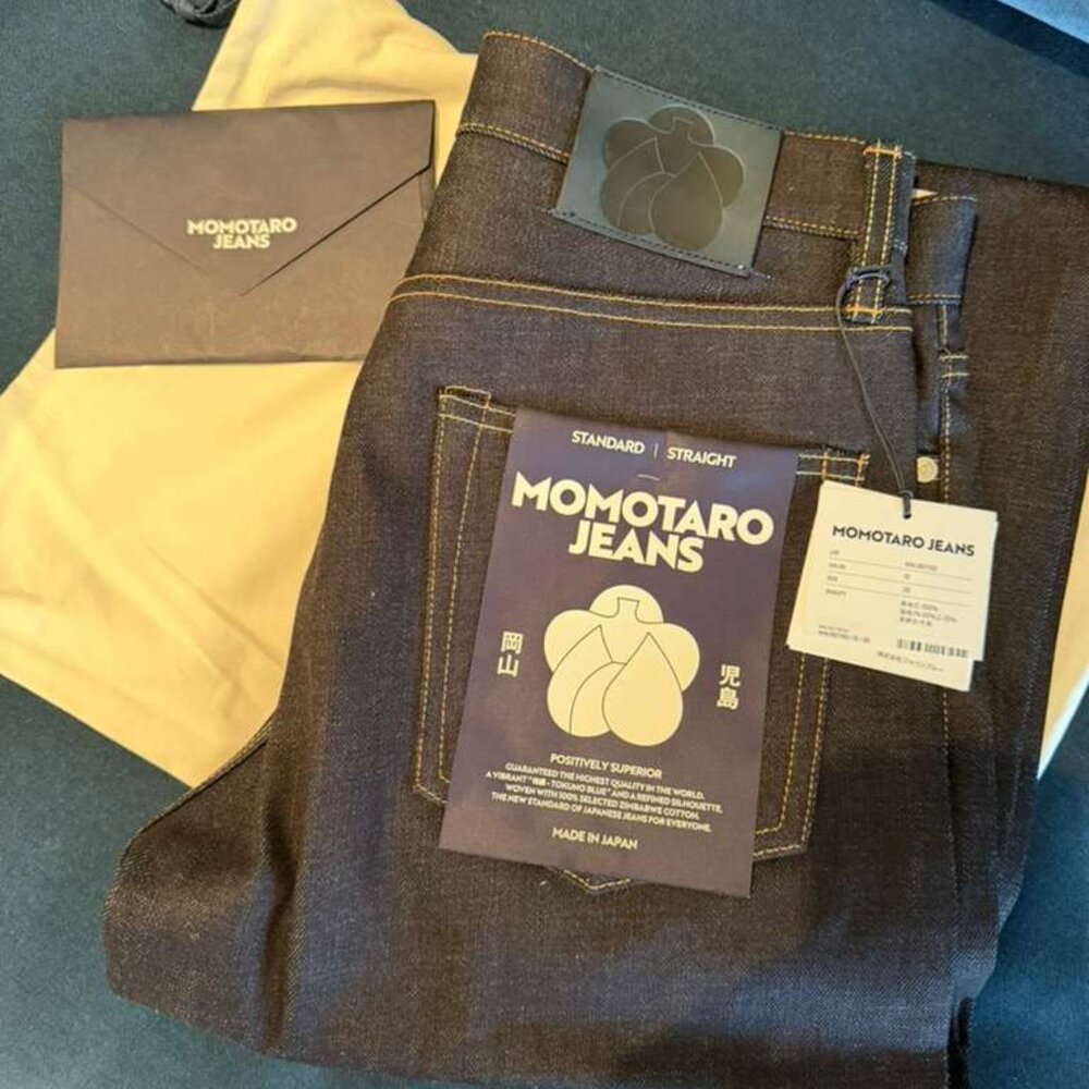 New Momtaro Mens Jeans (selvedge denim)